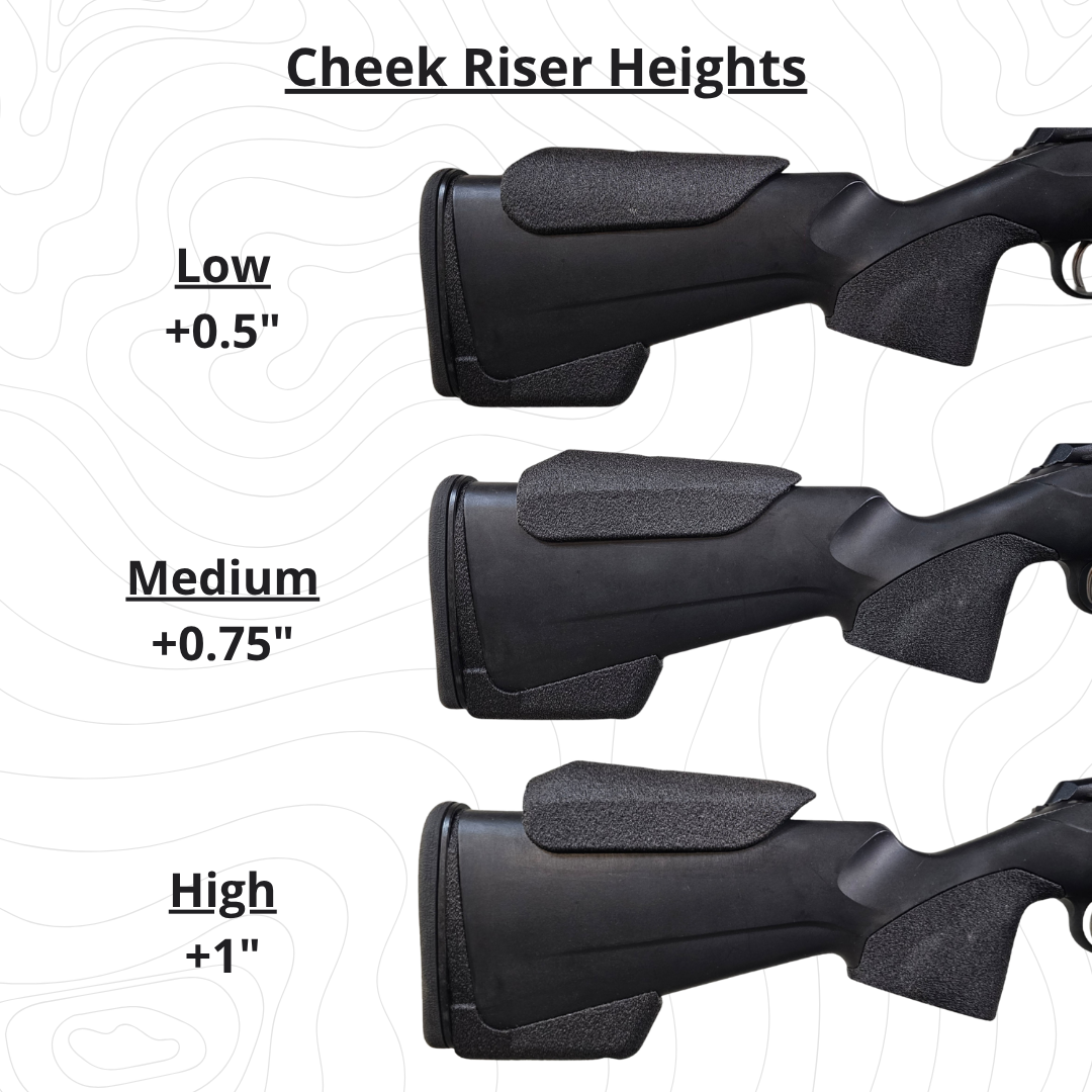 Ruger American Accessories: Cheek Riser & Bag Rider