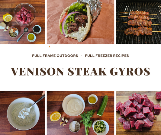 Venison Steak Gyros